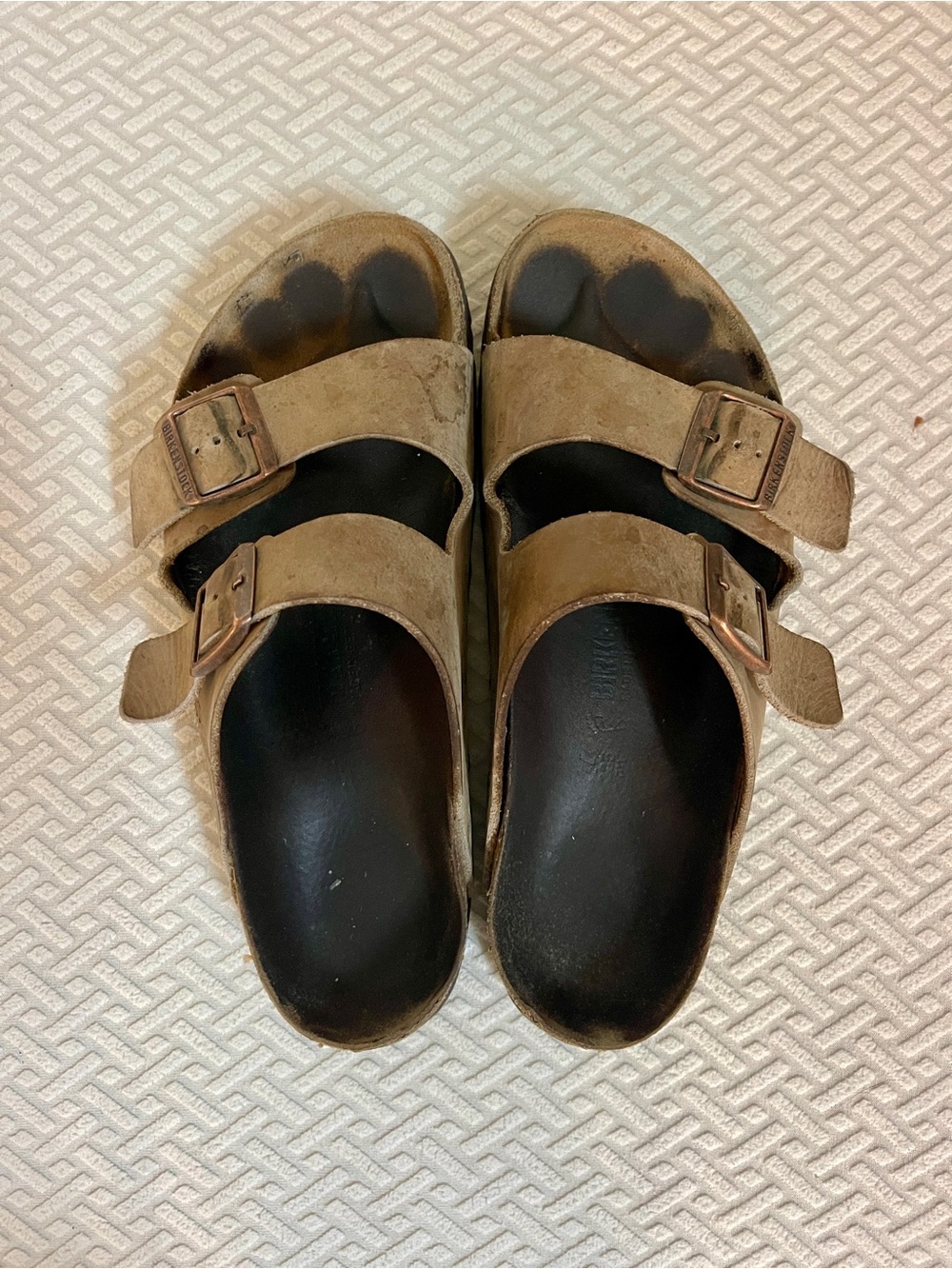 Birkenstock Men Arizona Sandal Tobacco Oiled Leather 11 - 11.5 EU 44